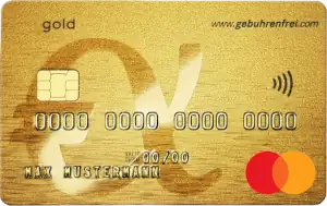 Gebührenfrei Mastercard Gold Kreditkarte