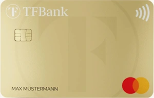 TF Bank Mastercard Gold Kreditkarte